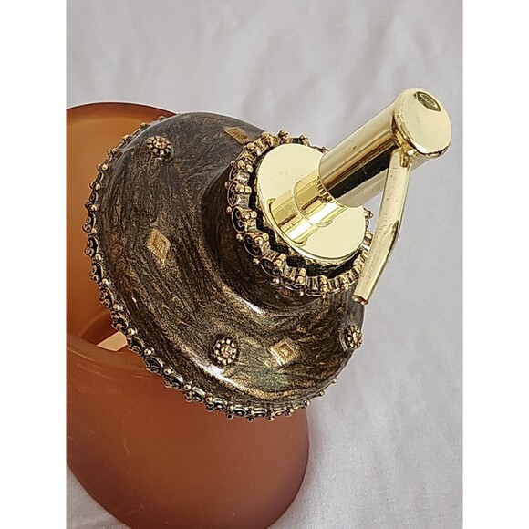 MIKE & ALLY 4-Piece Enamel Luxury Handmade Bathroom Set Bronze/Gold - Picture 9 of 16